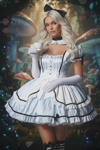 Wonderland Girl Costume Set
