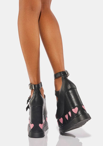 Yours Sincerely Platform Wedges