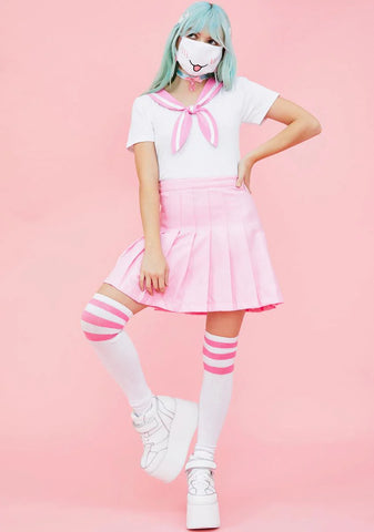 Whimsical Wonder Pleated Skirt