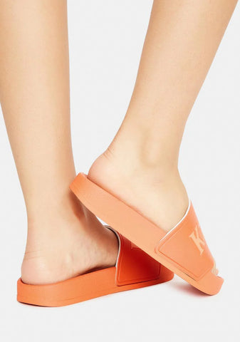 Orange 222 Banda Adam 17 Slide Sandals
