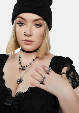 Lost With You Ring Set