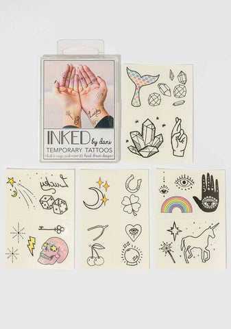 Luck N' Magic Temporary Tattoo Pack