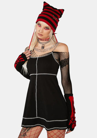 House Of Pain Chain Mini Dress