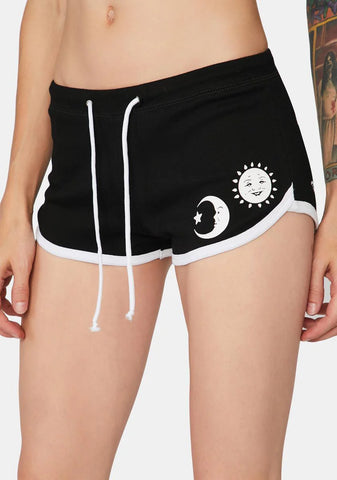 Witch Bitch Graphic Shorts