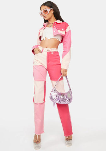 I Can't Wait Frayed Jeans