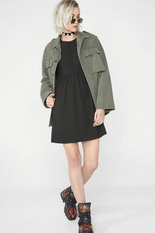 Dark Basically Bae Mini Dress