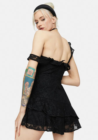 Jet Another Day Of Sun Lace Romper