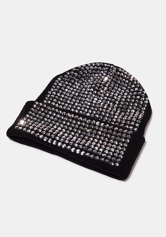 Sonic Dusk Sparkle  Rhinestone Beanie
