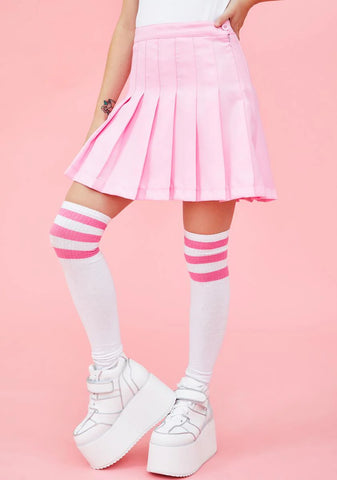 Whimsical Wonder Pleated Skirt