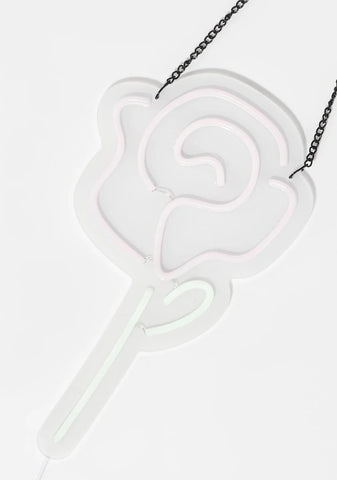 Once And Floral Neon Light