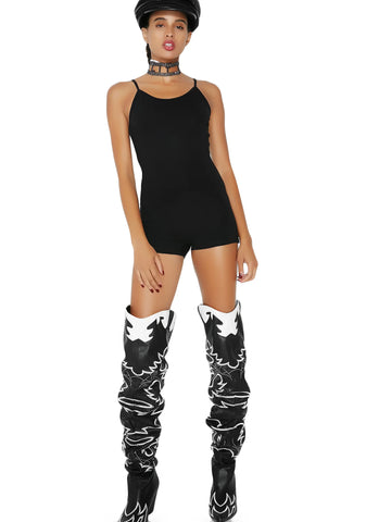 Simple Pleasures Tank Romper