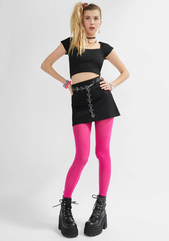 Totally Hip Ribbed Skirt Set