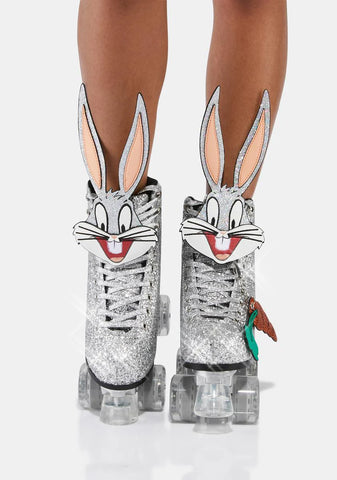 What's Up Doc Glitter Roller Skates