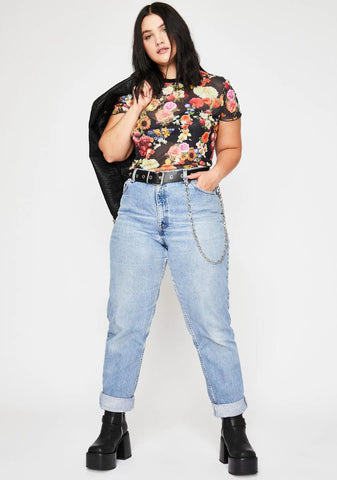 My Secret Crush Mesh Top