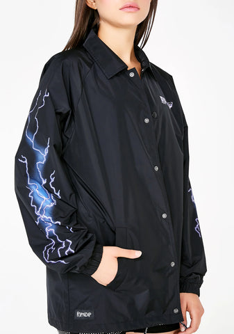 Rave Nylon Coaches Jacket