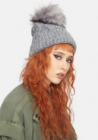 Pinnacle Pom Beanie