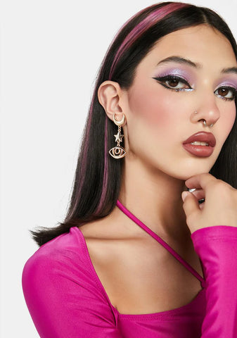 Fate And Fortune Drop Earrings