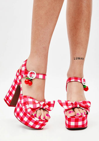 Love Smore Sweetness Platform Heels