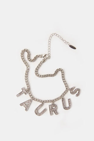 I Am Who I Am Rhinestone Necklace