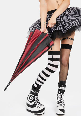 Scarlet Weather The Storm Pagoda Umbrella