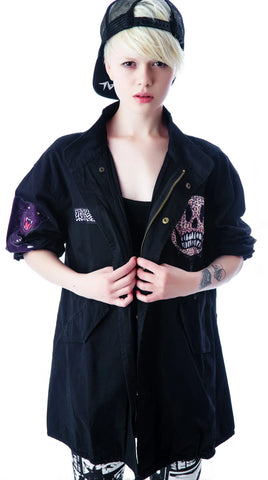 Skull Rocker Military Surplus Jacket