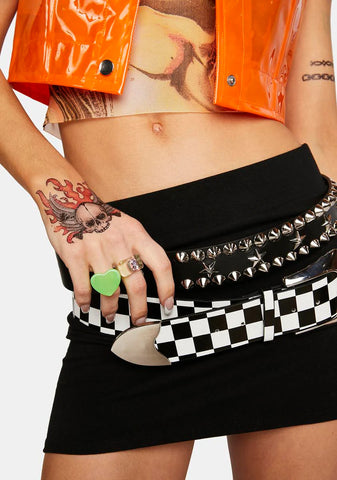 Alien Neon Love Heart Ring