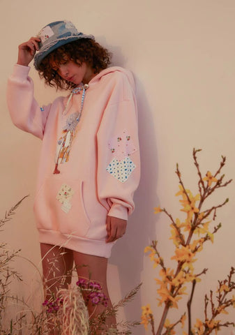 My Favorite Hobbie Oversized Hoodie