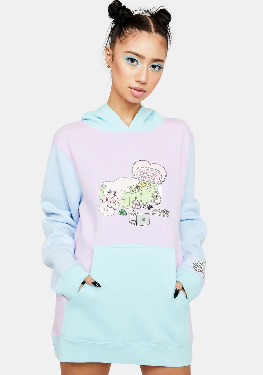 X Esther Bunny Do Not Disturb Hoodie