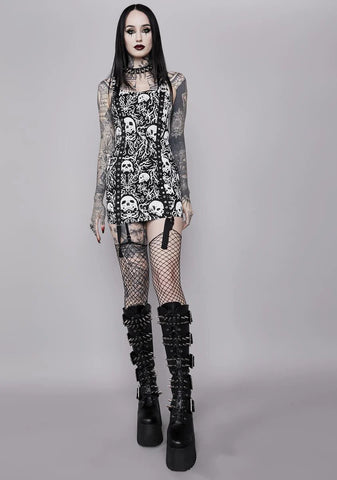 Trading Nightmares Mini Dress