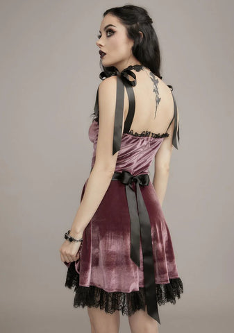 Kiss Blind Faith Velvet Dress