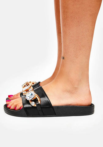 Just Say Yes Slide Sandals