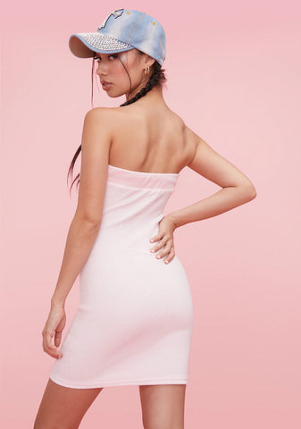 Pamper Me Tube Mini Dress