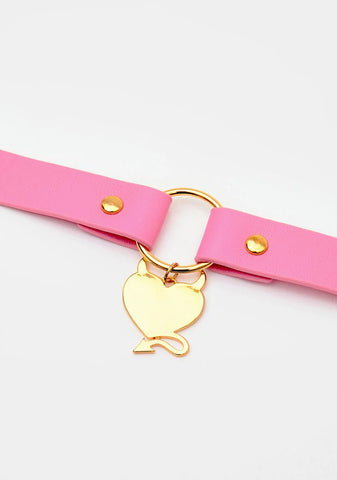 Sweet Heavenly Devil O-Ring Choker