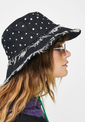 Quick Wish Denim Bucket Hat