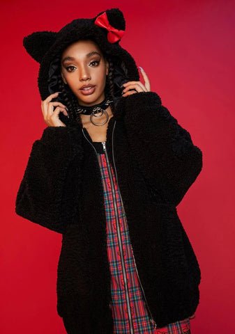 Keep It Cute Teddy Fur Jacket