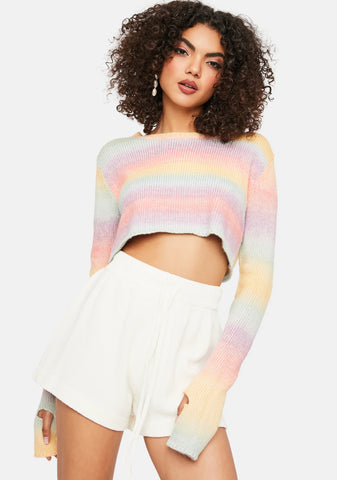 Snow Long Weekend Love Knit Lounge Shorts