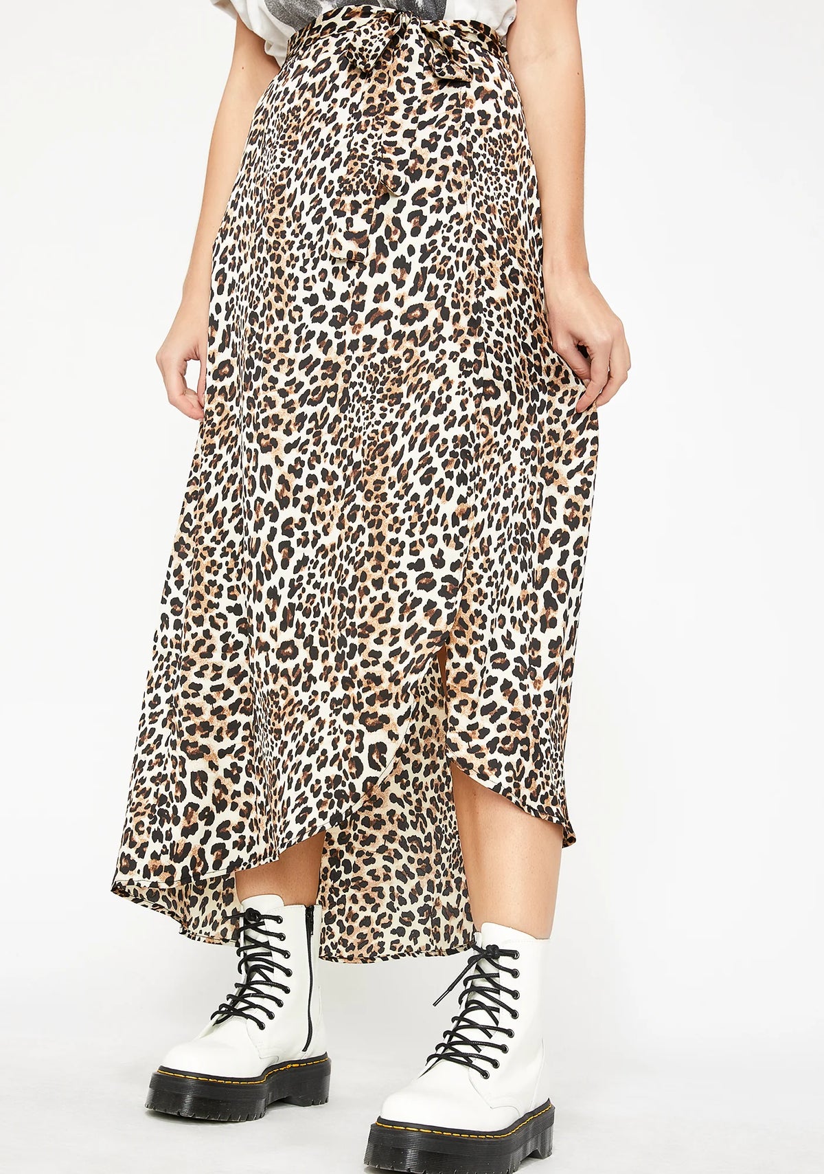 Wild Thang Satin Skirt