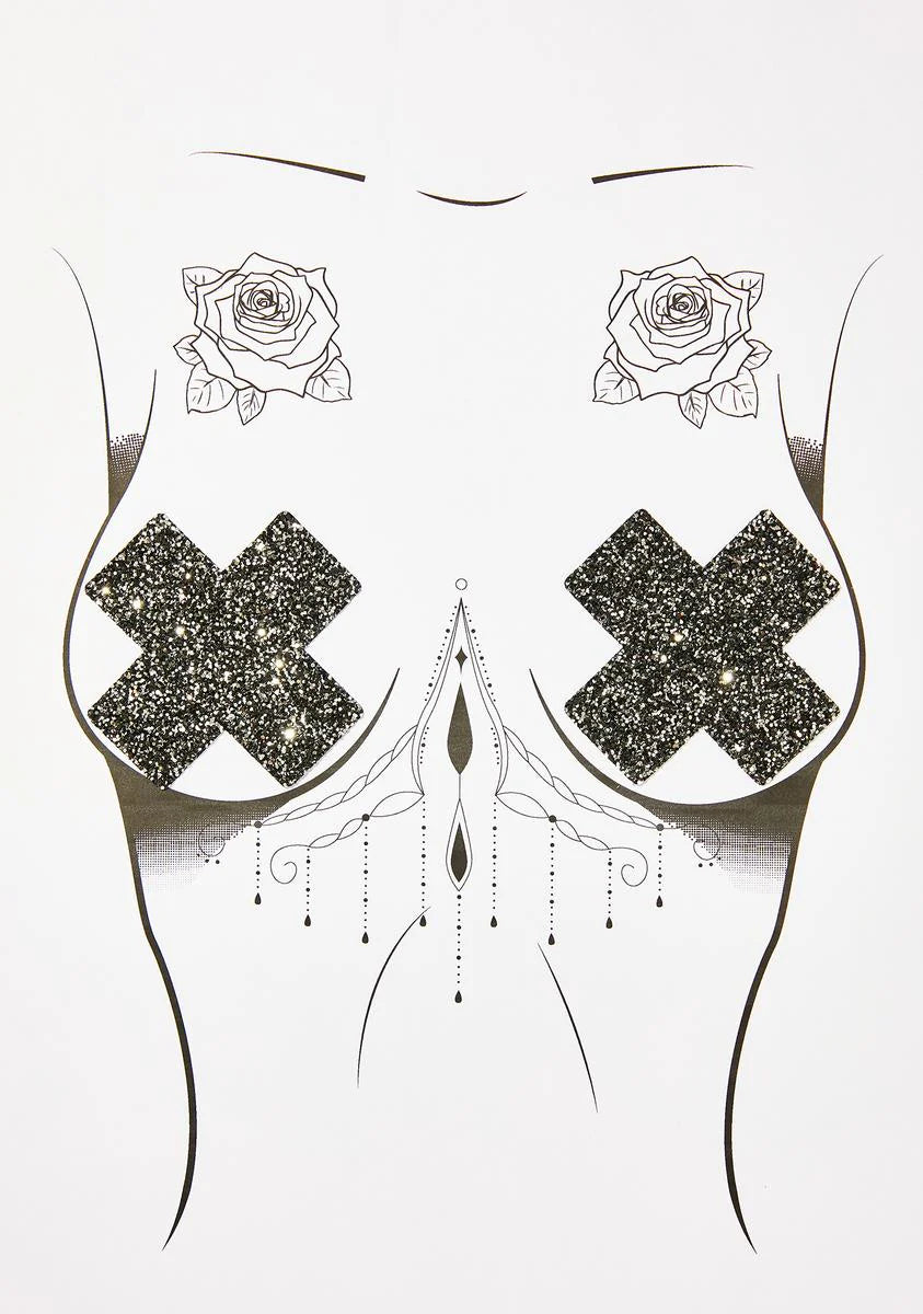 Super Sparkle Tinsel Town Glitter Pasties