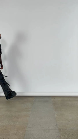 Downbeat Micro Shorts With Removable Chaps