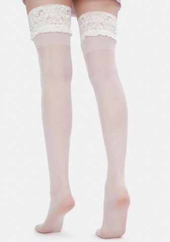 Sweet Scene Thigh High Socks