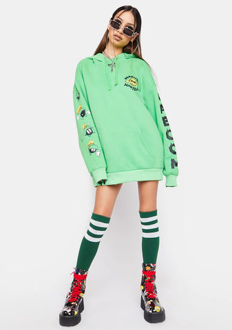 Lost In Orbit Graphic Hoodie