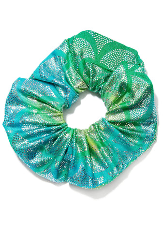 Aqua Mermaid Light-Up Scrunchie