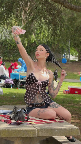 Charmed Smile Halter Top