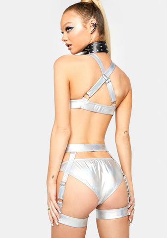 Stereo Heart 3-Piece Garter Set