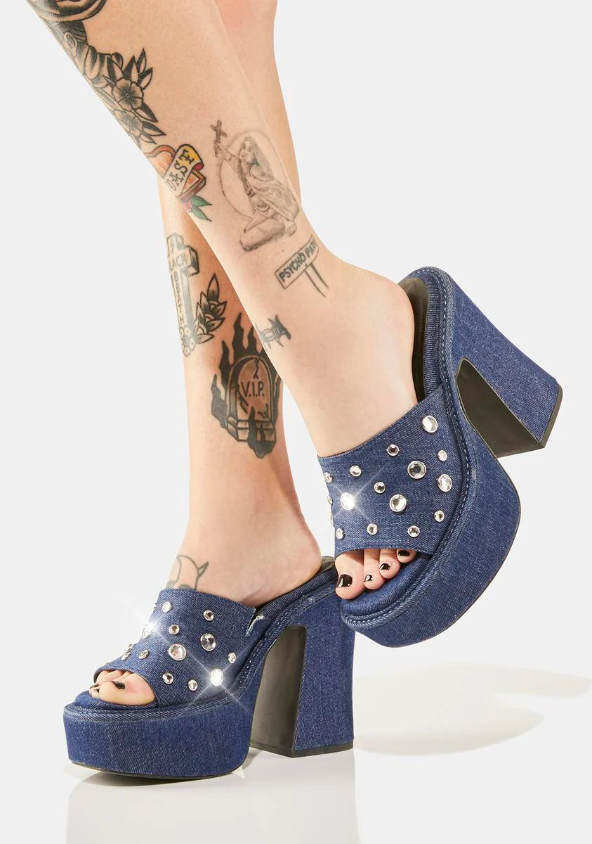 That's Showbiz Baby Platform Sandals