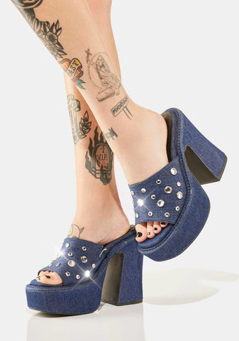 That's Showbiz Baby Platform Sandals