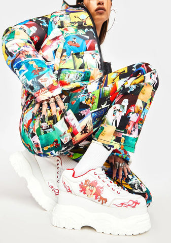 Major Cat-Taz-Trophe Platform Sneakers