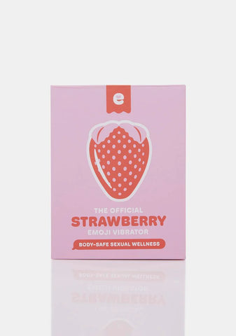 Strawberry Vibration And Suction Emojibator