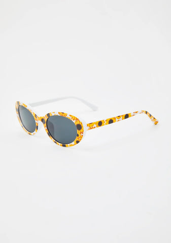 No Matter The Weather Oval Sunglasses