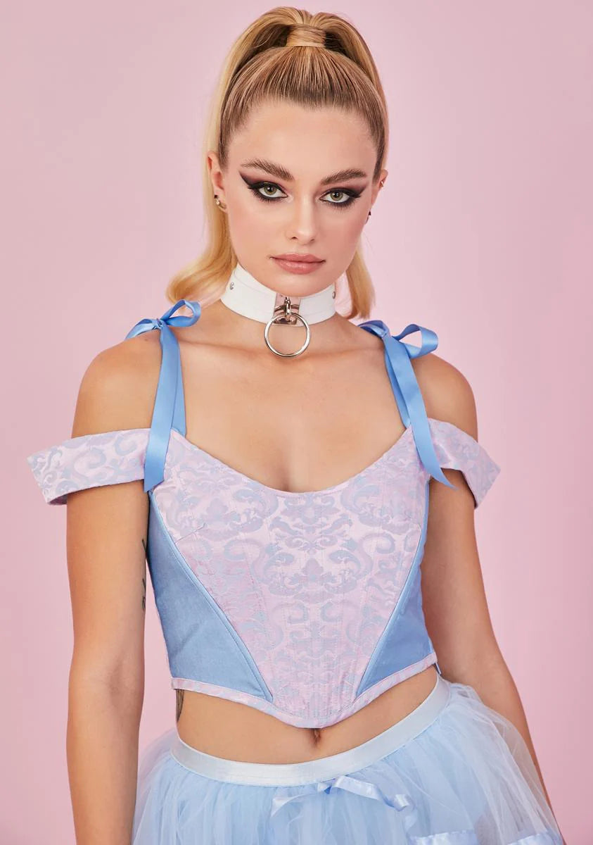 Lilac Elegant Obsession Corset Top
